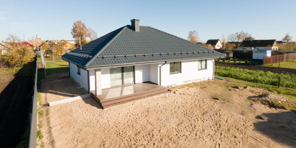 Одноэтажный дом на ленточном фундаменте