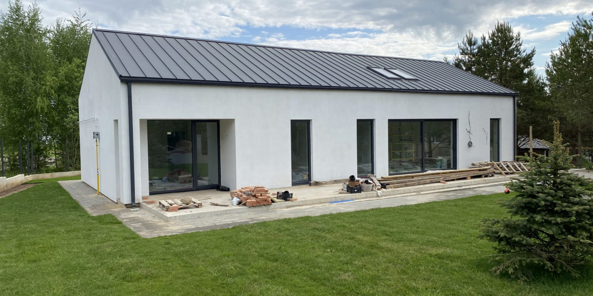 Современный одноэтажный дом