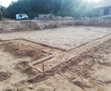 Современный одноэтажный дом