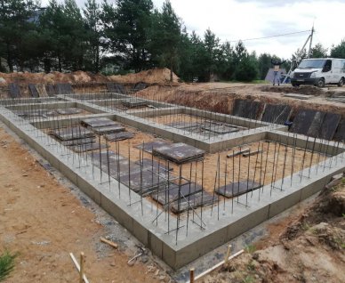 Современный одноэтажный дом