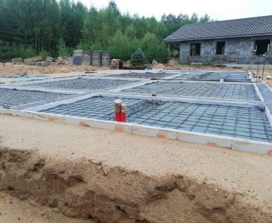 Современный одноэтажный дом