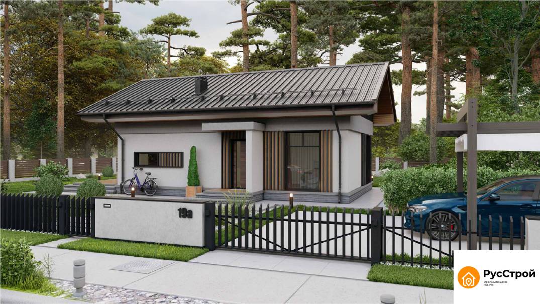 Дом серии «Гармония» площадью 60 кв.м.