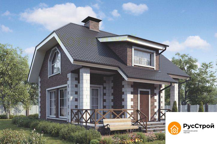 Двухэтажный дом с четырьмя спальнями и гаражом  SD-301