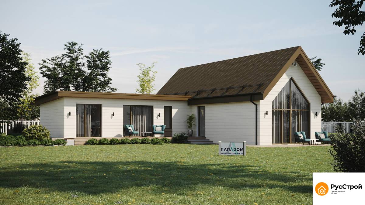 Двухэтажный дом со вторым светом DС-03/1