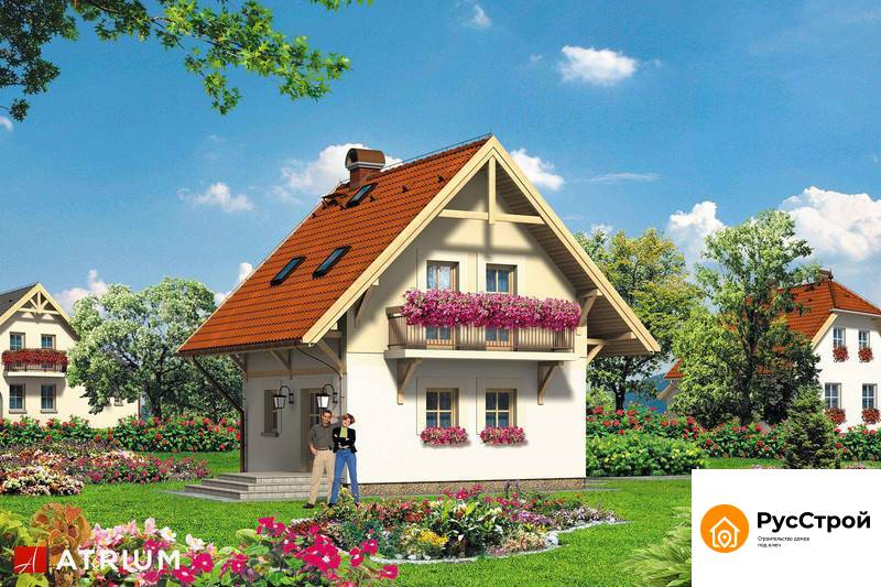 Дом с мансардным этажом SD-328