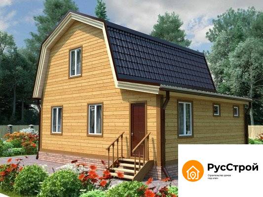 Двухэтажный дом с сауной SD-335