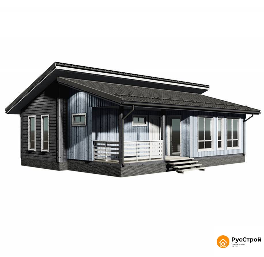 Одноэтажный дом с террасой SD-347