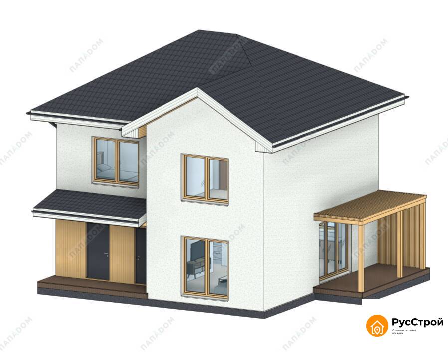 Дом одноэтажный 149м²