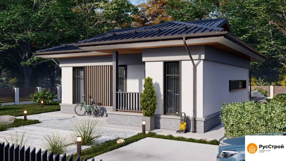 Дом серии «Гармония» площадью 80 кв.м.