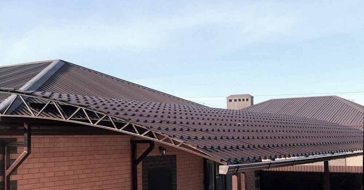 Навесы из металлочерепицы в Сургуте