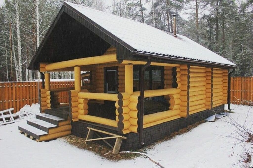 Строительство бань из бревна в Сургуте